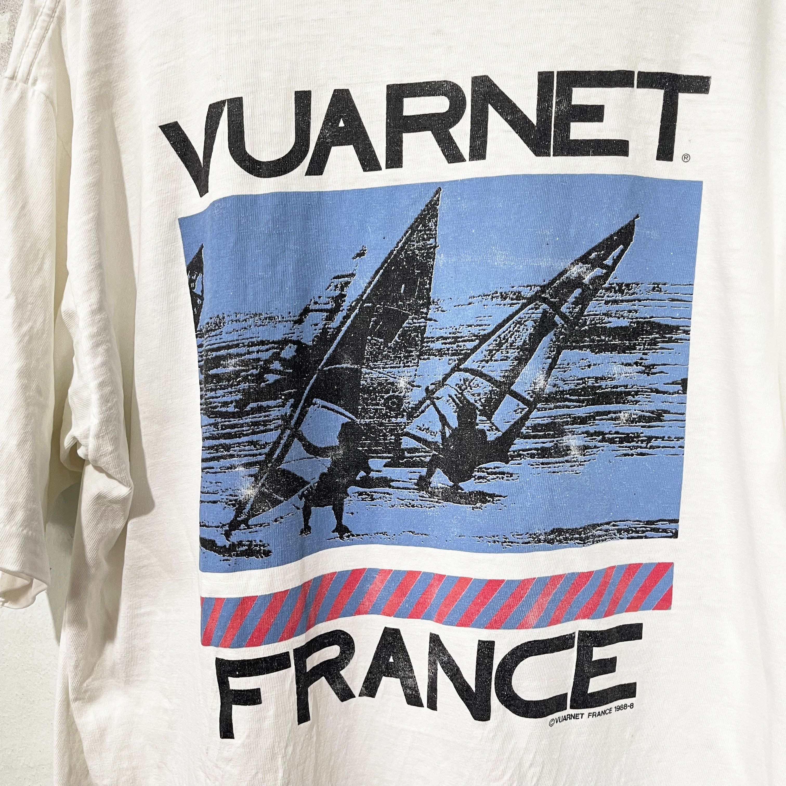 Vuarnet Vintage 90s Vuarnet France T-Shirt Size US XL / EU 56 / 4 - 2 Thumbnail