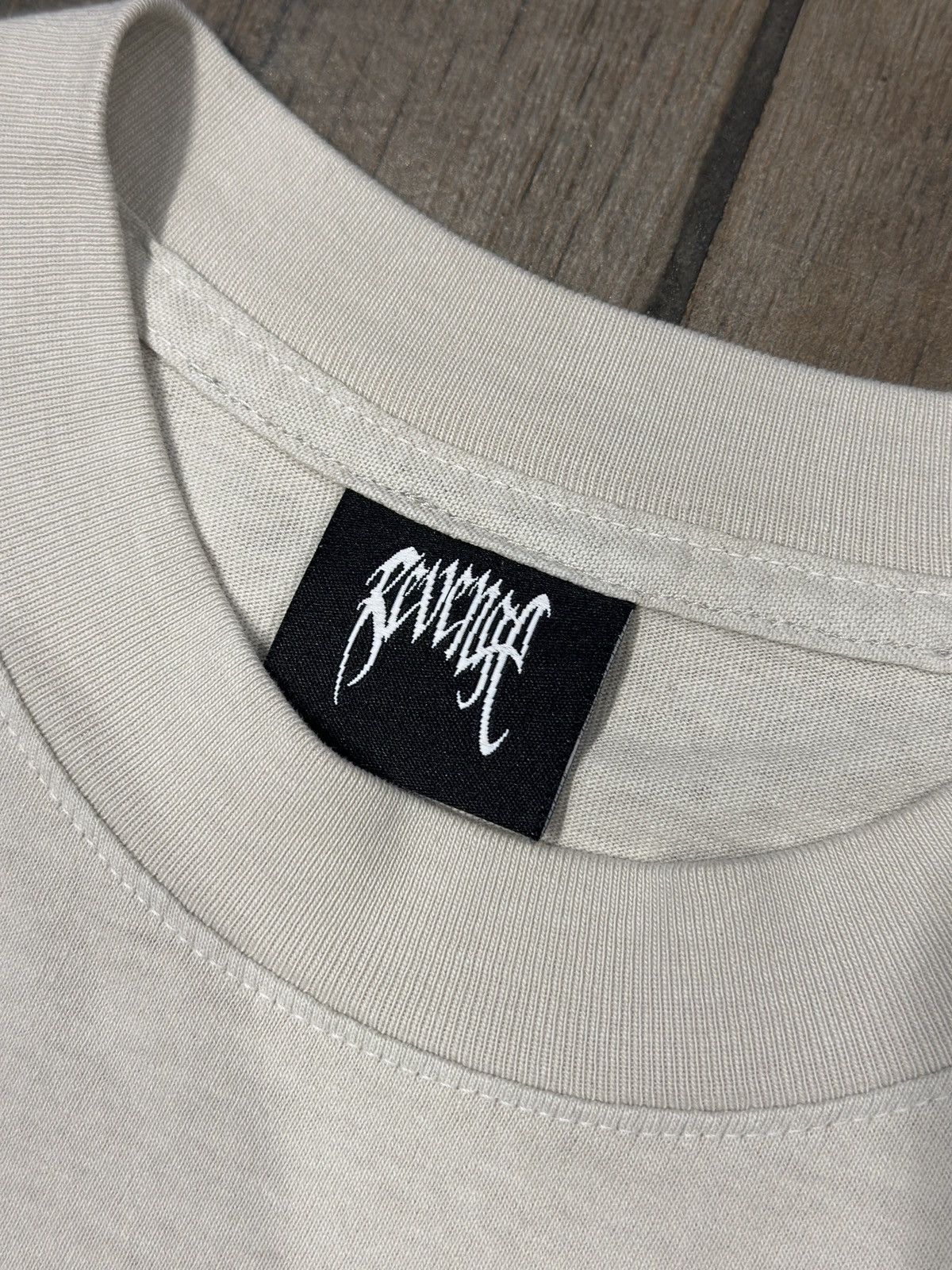 Revenge REVENGE SPINE TEE CEMENT Size US S / EU 44-46 / 1 - 3 Thumbnail