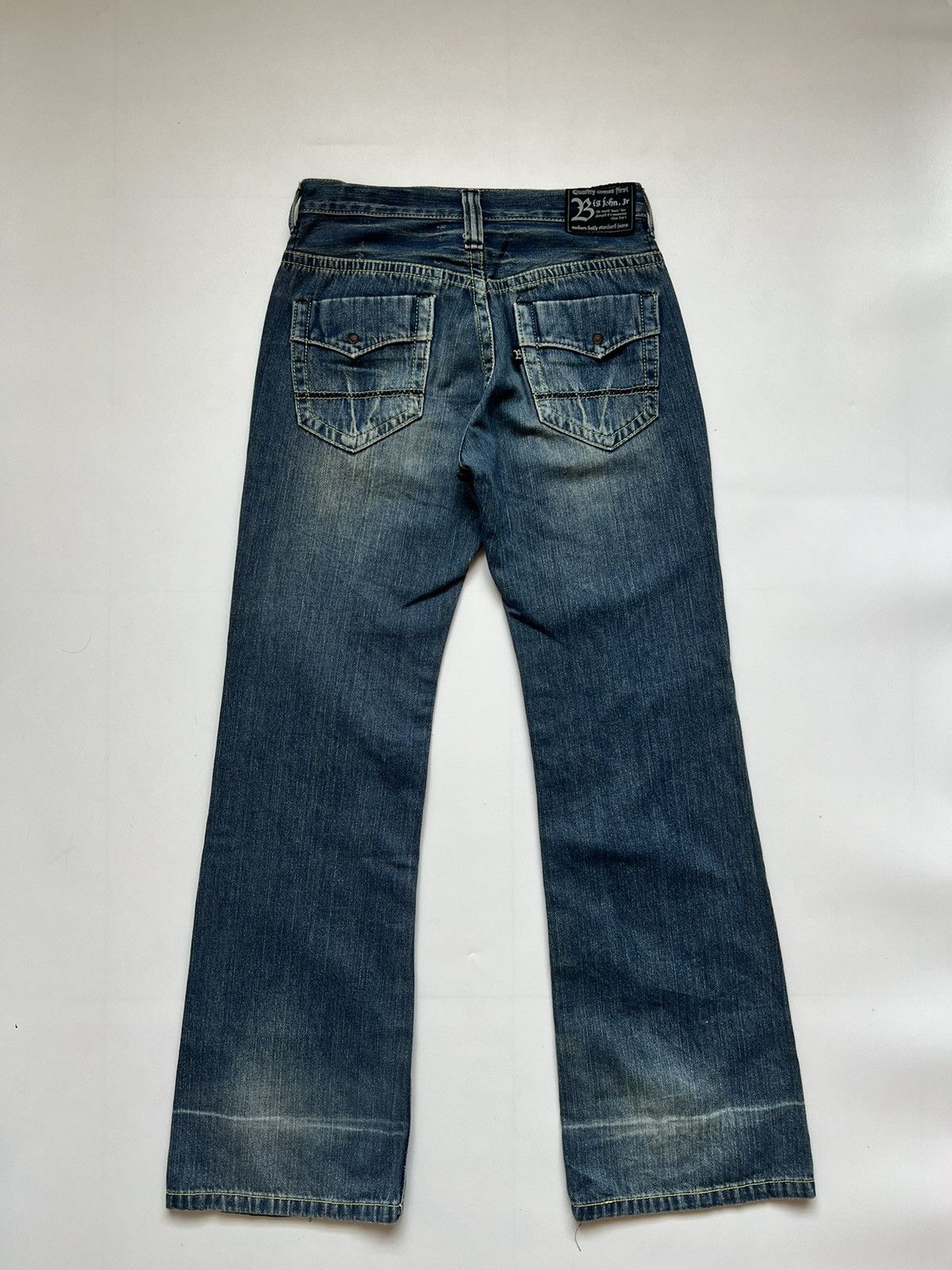 Big John Flared Big John Jr Japanese Denim Vintage Size US 28 / EU 44 - 3 Thumbnail