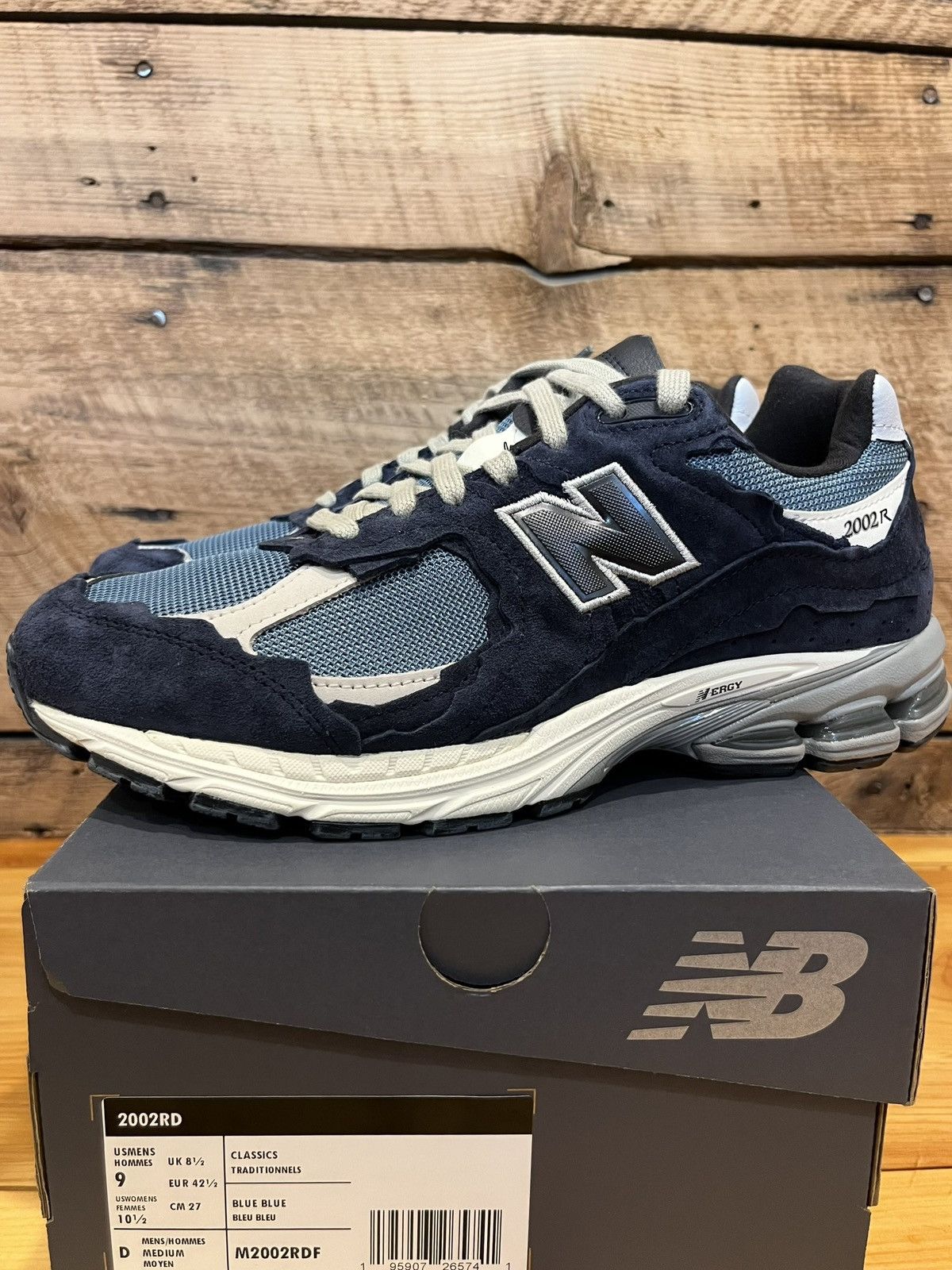New Balance New Balance 2002R Protection Pack Dark Navy Blue M2002RDF Size US 9 / EU 42 - 3 Thumbnail