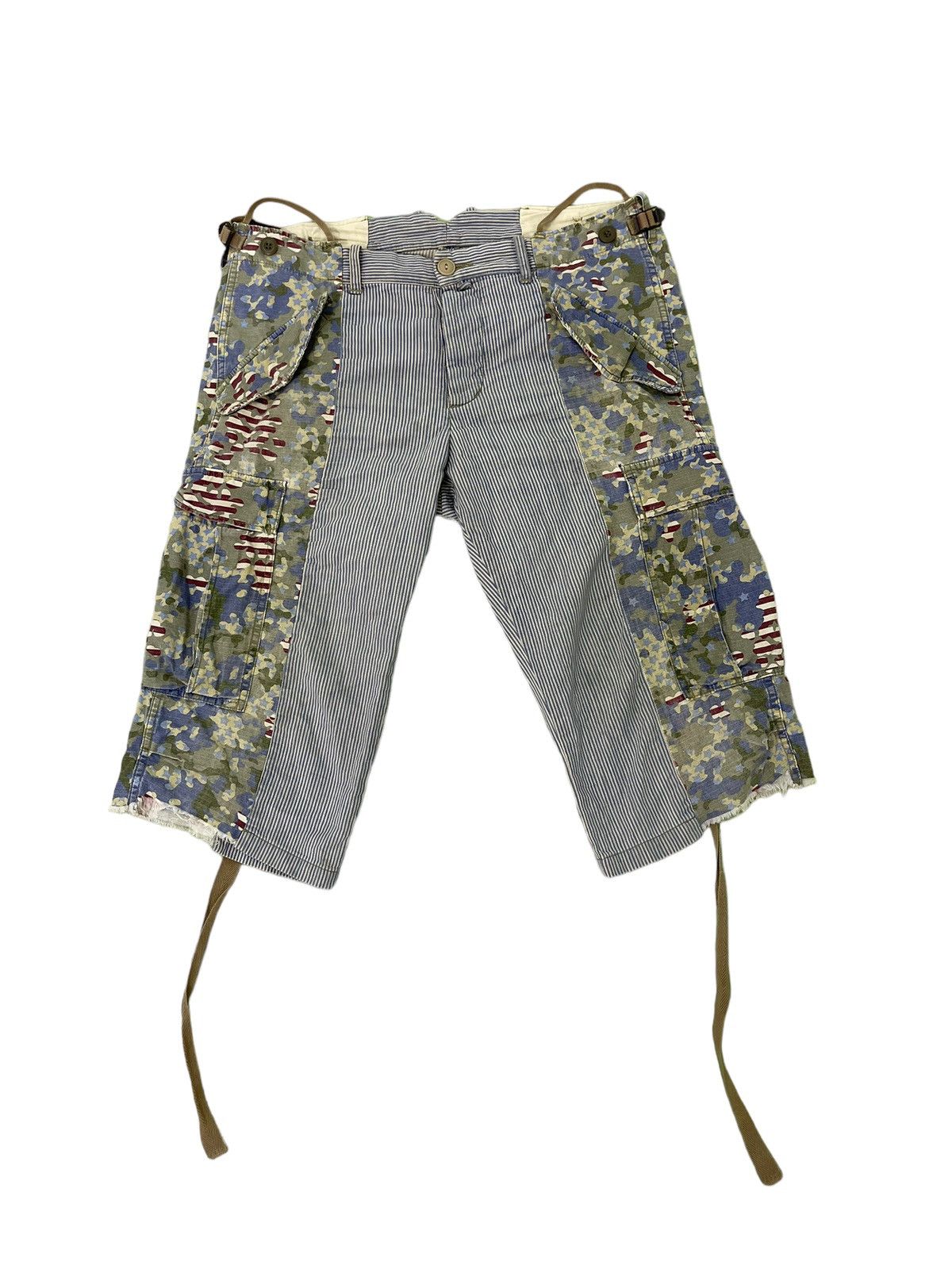 Japanese Brand Camo x Hickory Vtg Miharayasuhiro Cropped Regular 6🟦6 Size US 35 - 1 Thumbnail