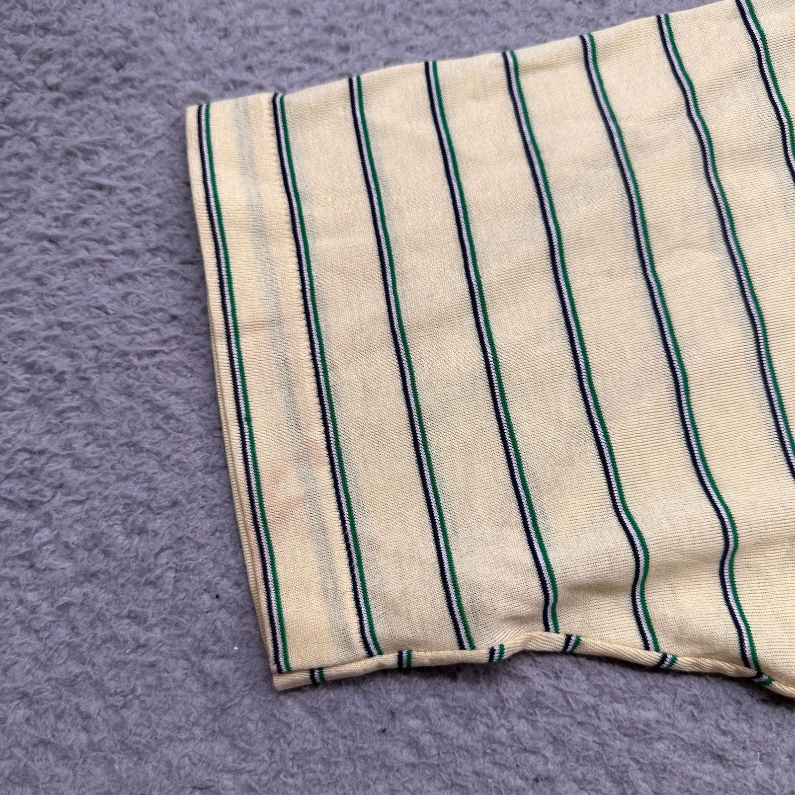 L.L. Bean Vintage 80s LL Bean Polo Shirt Mens XL Short Sleeve Striped Size US XL / EU 56 / 4 - 6 Thumbnail