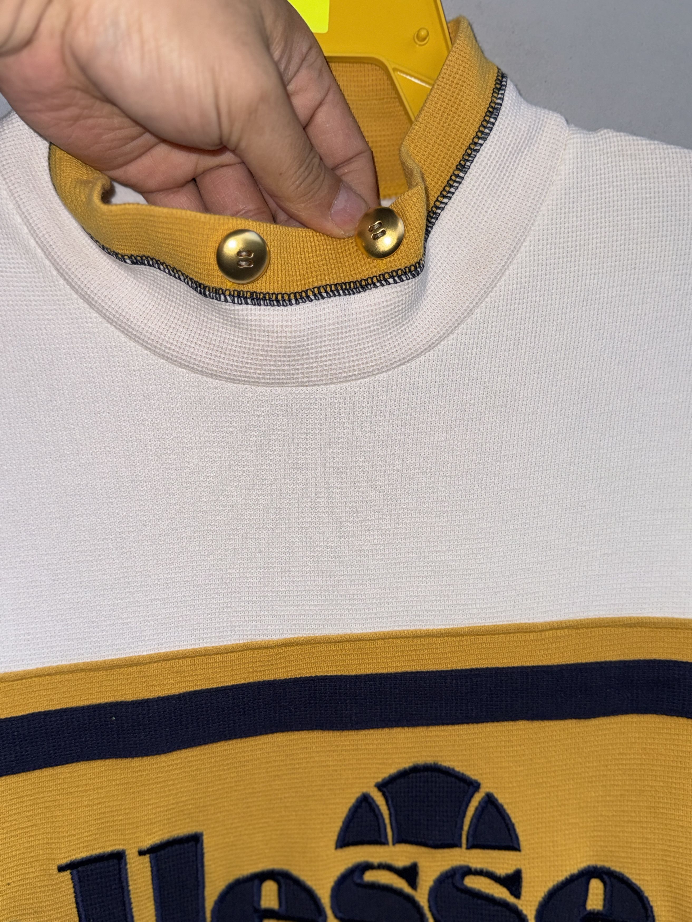 Ellesse Ellesse Spellout Long Sleeve Shirt Size US L / EU 52-54 / 3 - 4 Thumbnail