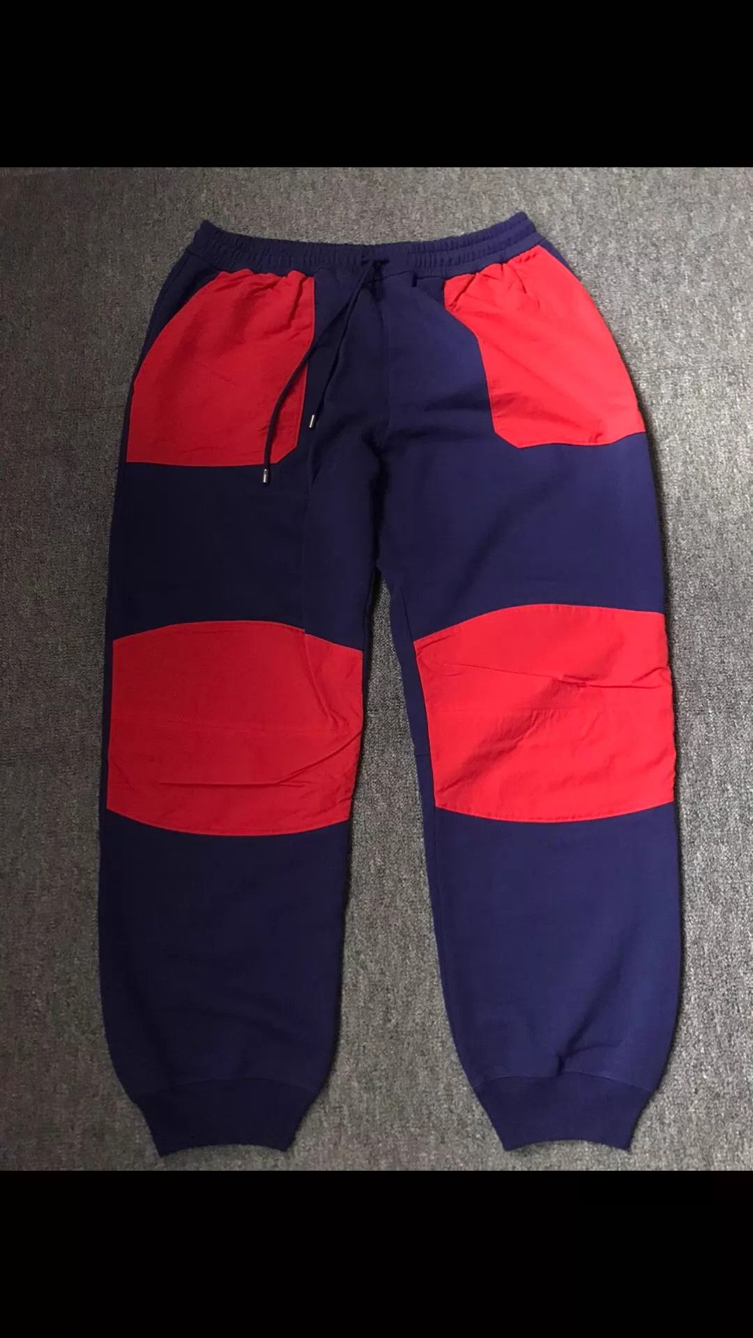 Gucci Gucci x TNF Blue Red Colorblock Sweatpants L Size 28" / US 6 / IT 42 - 1 Thumbnail