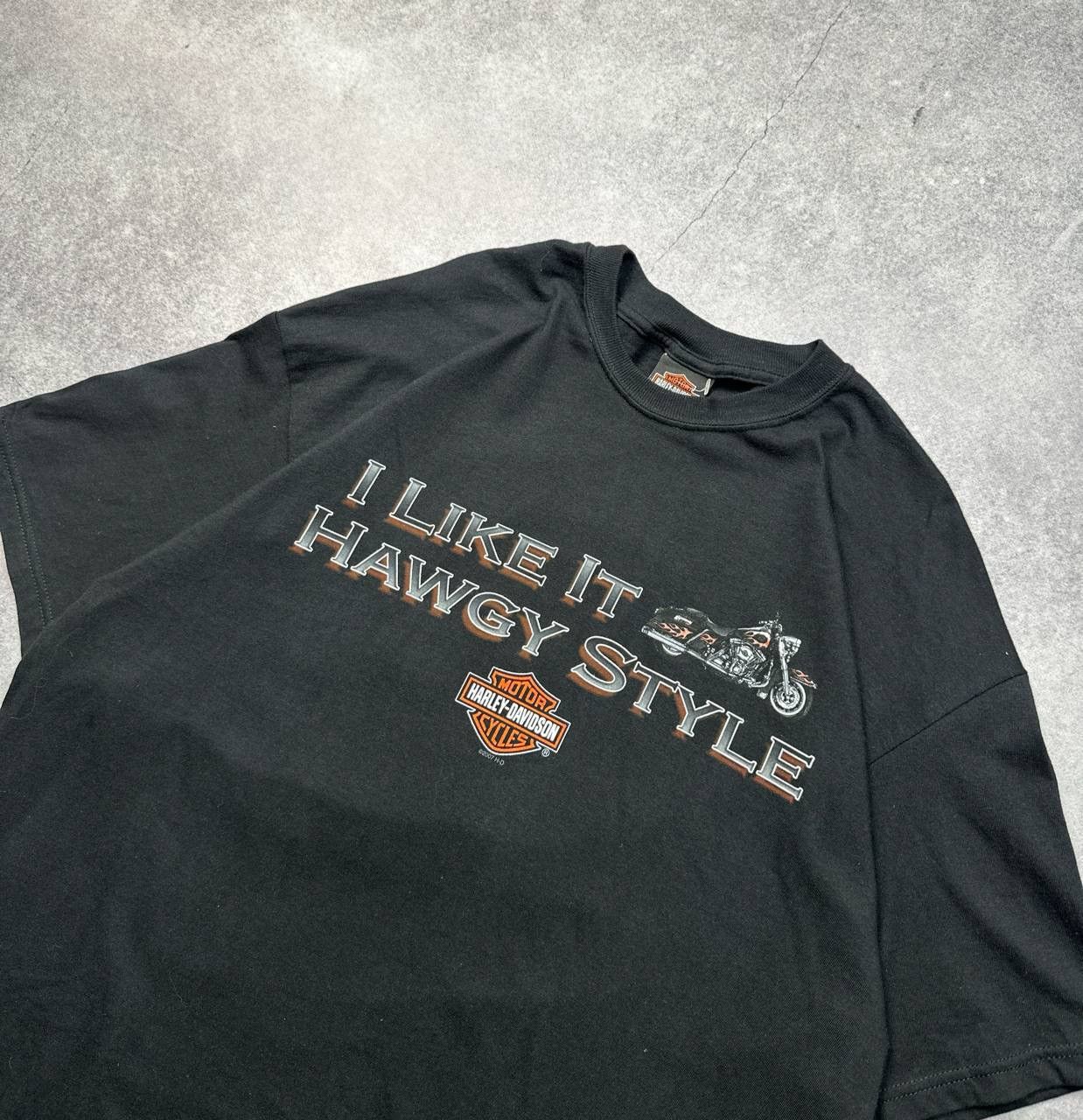 Harley Davidson Vintage Harley Davidson T-Shirt 2006-2007, Size XL Size US XL / EU 56 / 4 - 2 Thumbnail