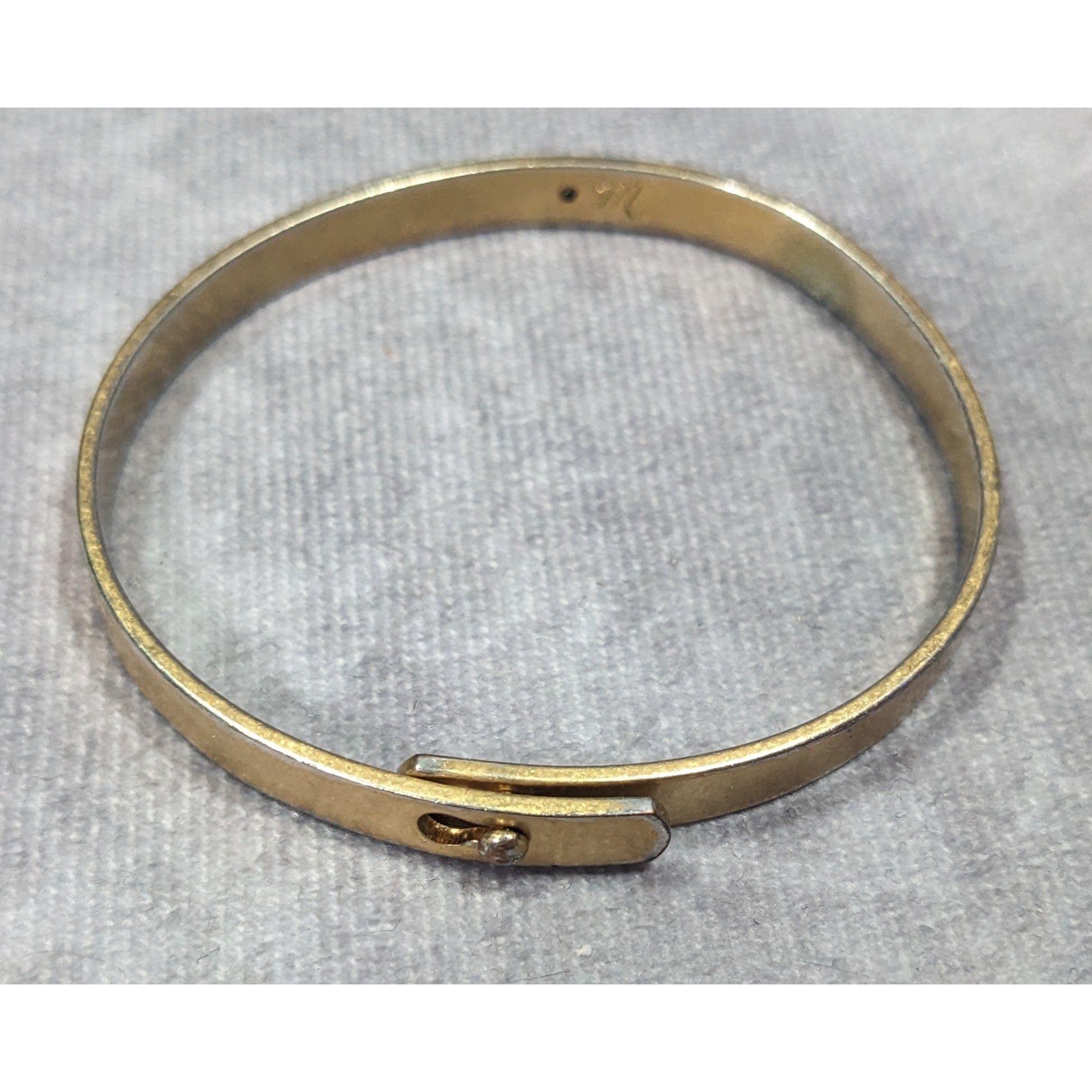 Madewell Madewell Preppy Gold Tone Bangle Bracelet Size ONE SIZE - 7 Thumbnail