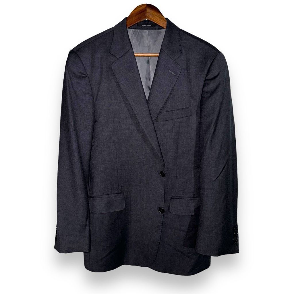 Perlis Perlis Charcoal Gray Empire 1917 Wool Sport Coat 42R Size 42R - 1 Thumbnail