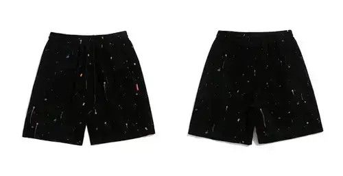 Japanese Brand 21SS Indigo Union Japan Black Corduroy Splash Shorts Size US 32 / EU 48 - 4 Thumbnail