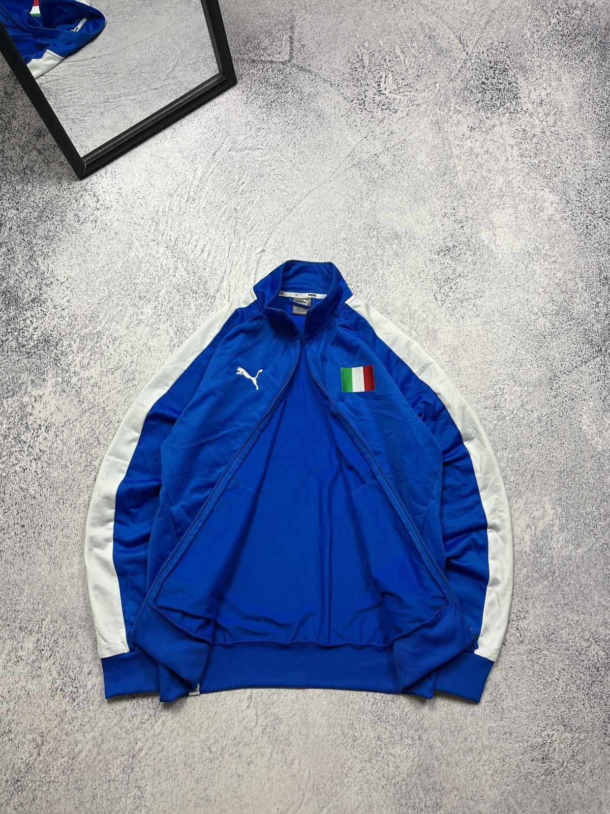Puma Italy 2019 Training Soccer Football Track Jacket Hype