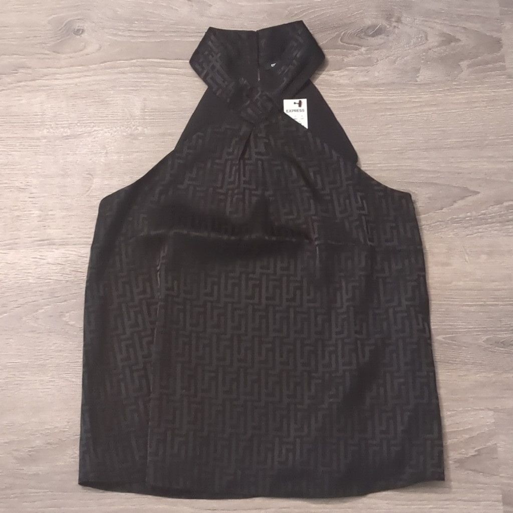 Express Express black sleeveless blouse size XS Size XS / US 0-2 / IT 36-38 - 1 Thumbnail