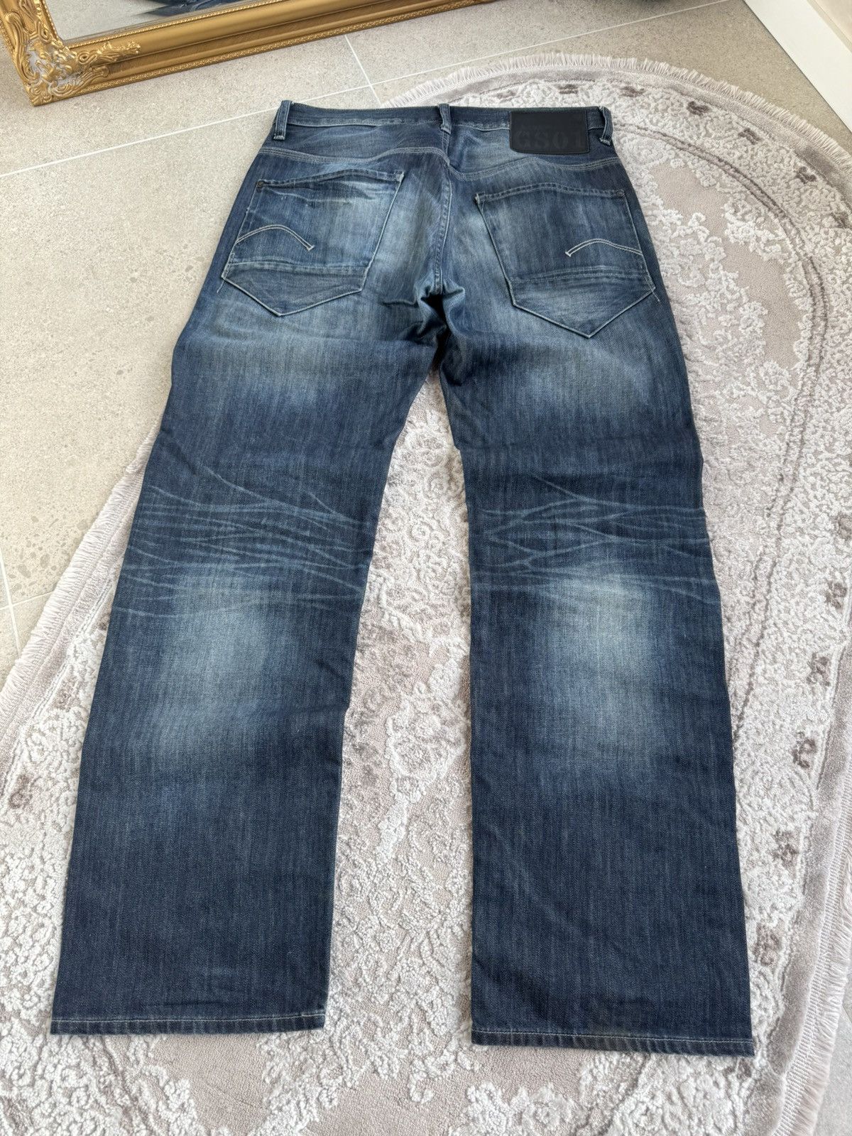 G-Star Crazy Vintage G Star Raw Denim Jeans Y2K LGB Style Size US 32 / EU 48 - 4 Thumbnail
