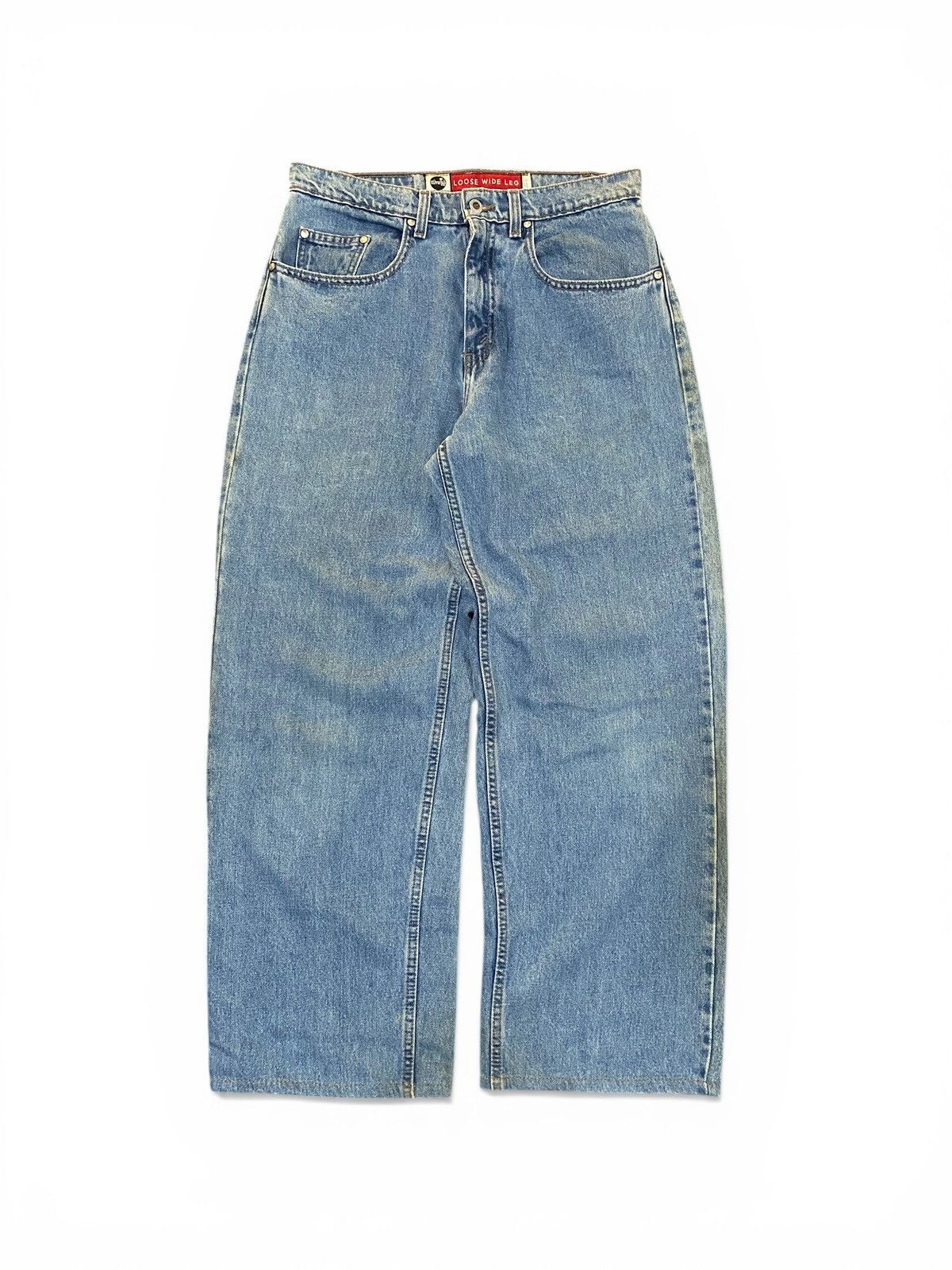 Levi's Vintage 90’s Baggy Levis Silvertab Loose Wide Leg Blue pants Size US 31 - 1 Thumbnail