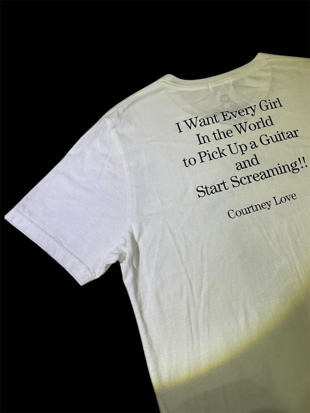 Designer × Hysteric Glamour × Japanese Brand HYSTERIC GLAMOUR x COURTNEY LOVE Graphic T-Shirt Size US M / EU 48-50 / 2 - 8 Thumbnail