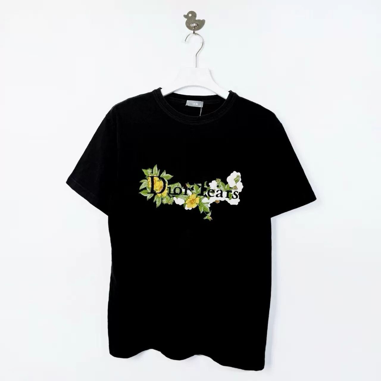 Dior Dior Tears Floral Logo Embroidery T-Shirt Size M Size US M / EU 48-50 / 2 - 1 Thumbnail