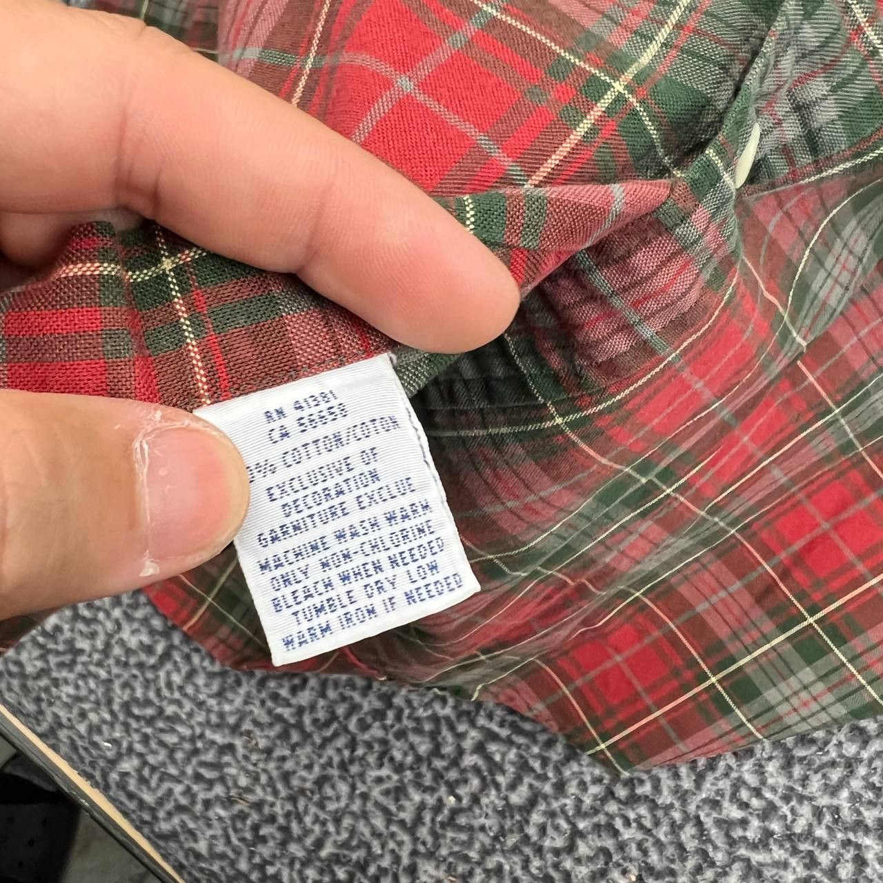 Ralph Lauren Ralph Lauren Button Down Shirt Men 2XL Custom Fit Plaid Size US XXL / EU 58 / 5 - 6 Thumbnail