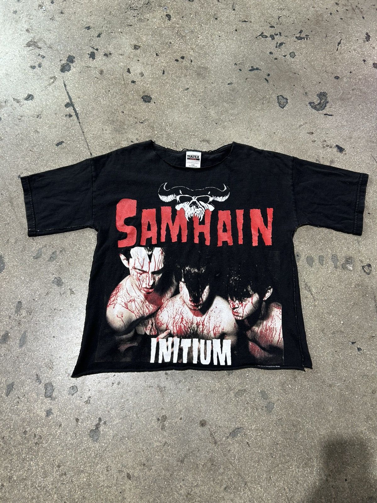 Vintage Samhain Initium Reworked/Cropped Tee Size US L / EU 52-54 / 3 - 1 Thumbnail