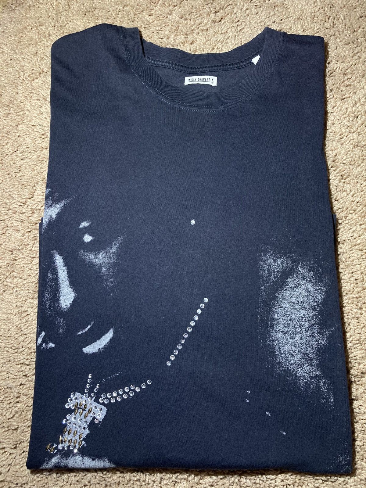 Willy Chavarria SS19 Willy Chavarria Tupac Shakur Precious Life Crystal Rap Size US S / EU 44-46 / 1 - 1 Thumbnail