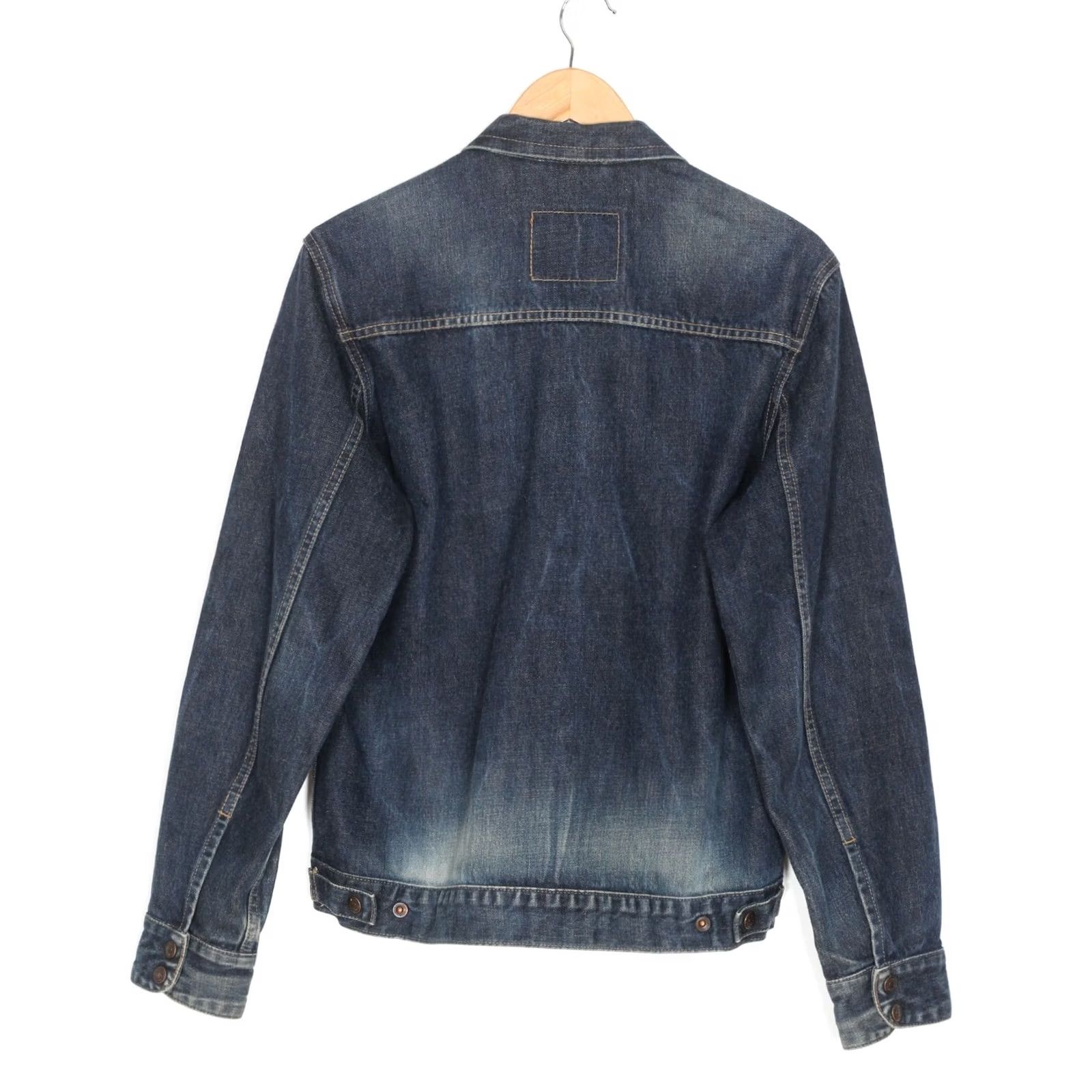 Levi's LEVI’S 70509 04 Vintage Zip Up Denim Trucker Jacket Men M Blue Jeans Jacket Mens VINTAGE Size US 31 - 4 Thumbnail