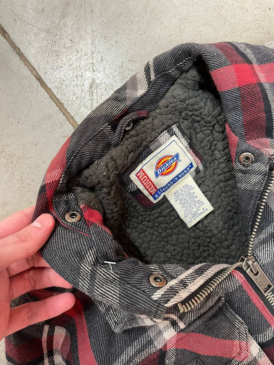 Dickies Vintage Dickies Plaid Sherpa Jacket 90s Size US M / EU 48-50 / 2 - 11 Thumbnail