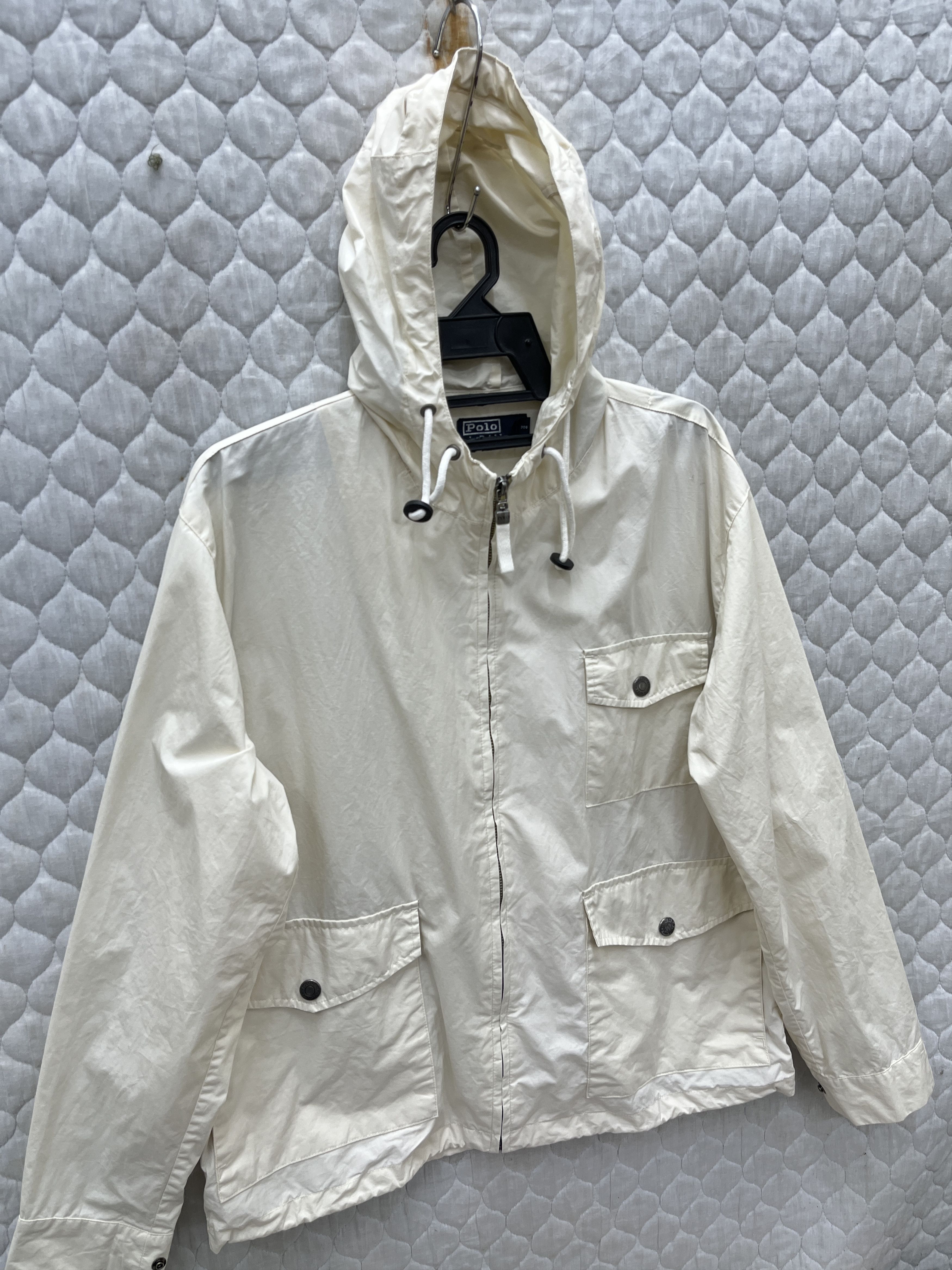 🔥🔥🔥STEALS VTG POLO RALPH LAUREN HOODIE LIGHT JACKET