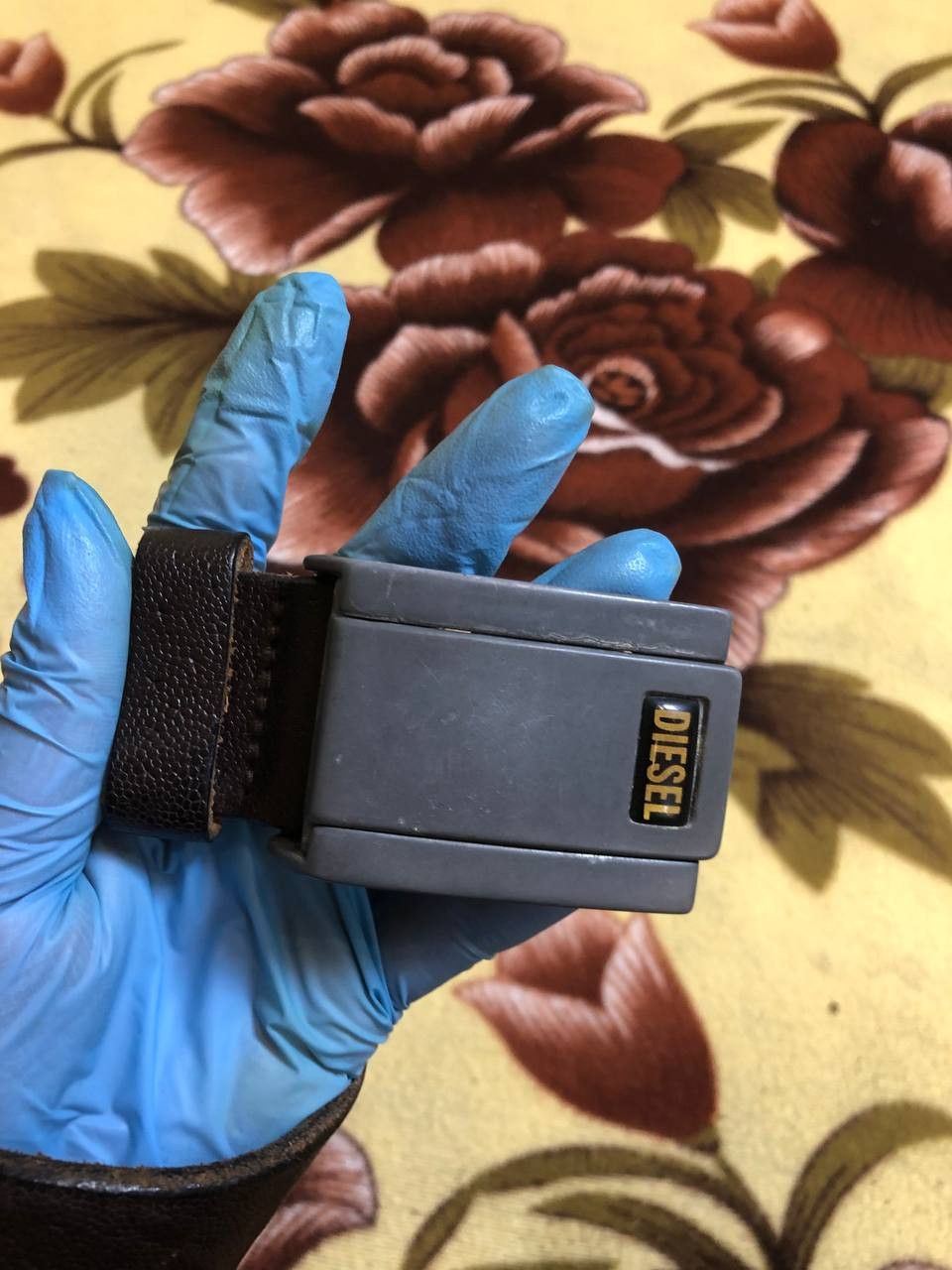 Diesel Diesel Vintage Men's Leather Belt Italy Y2K Size ONE SIZE - 4 Thumbnail