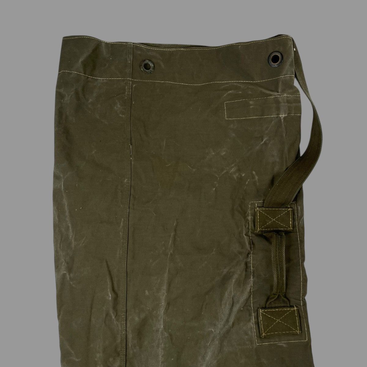 Vintage Vintage 1950s military duffle bag Size ONE SIZE - 4 Thumbnail