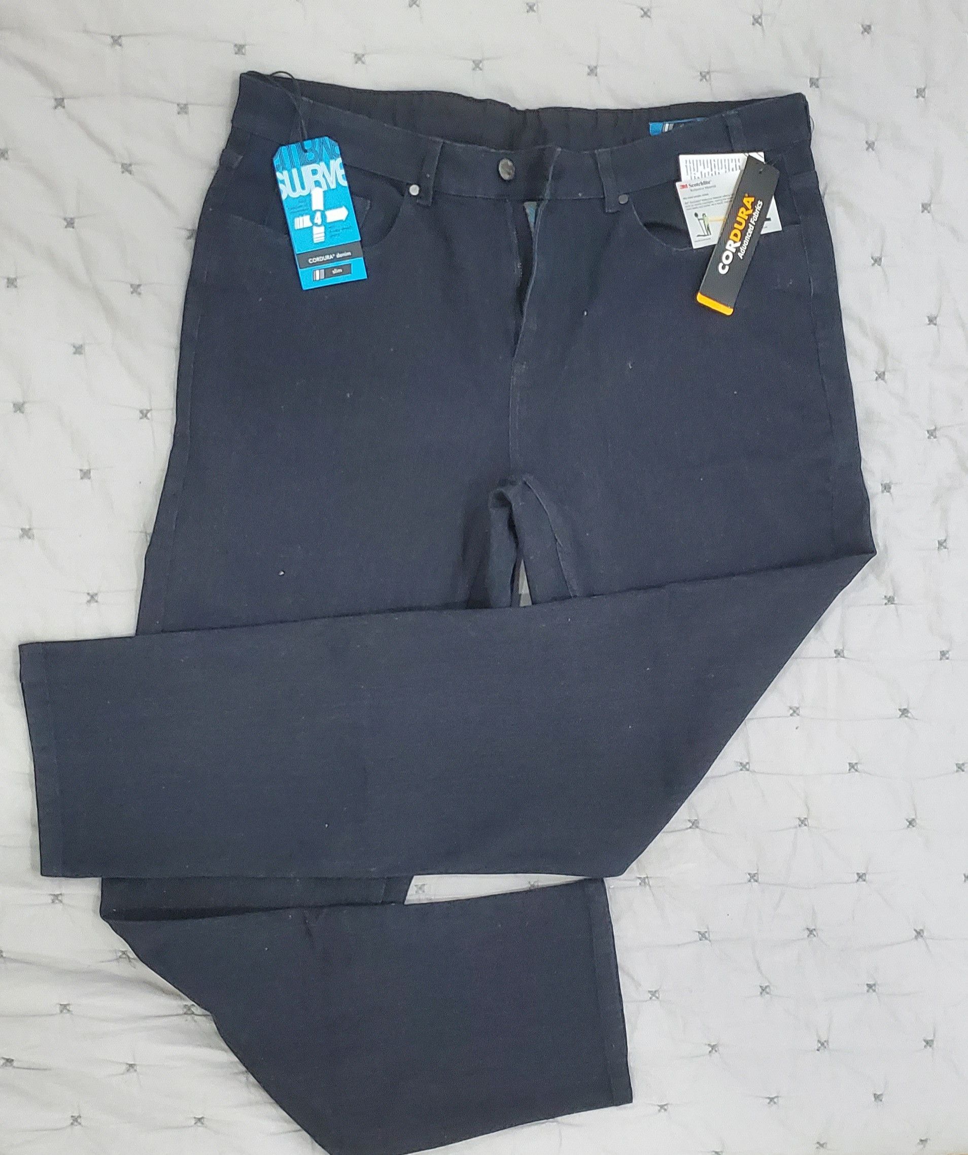 4-way stretch indigo CORDURA slim jeans