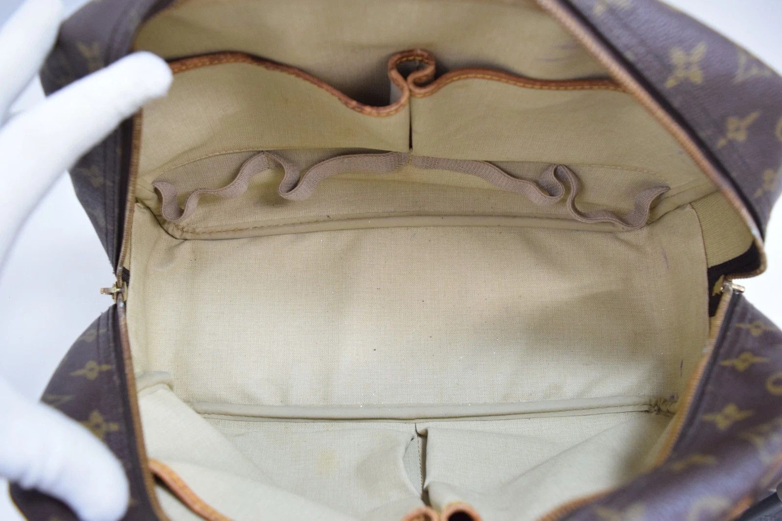 Louis Vuitton Louis Vuitton Deauville Hand Bag Monogram Canvas M47270 Size ONE SIZE - 11 Thumbnail