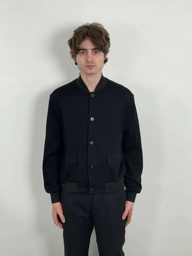 Alexander McQueen AW2016 Alexander McQueen Black Buttoned Minimalist Jacket Size US S / EU 44-46 / 1 - 2 Thumbnail