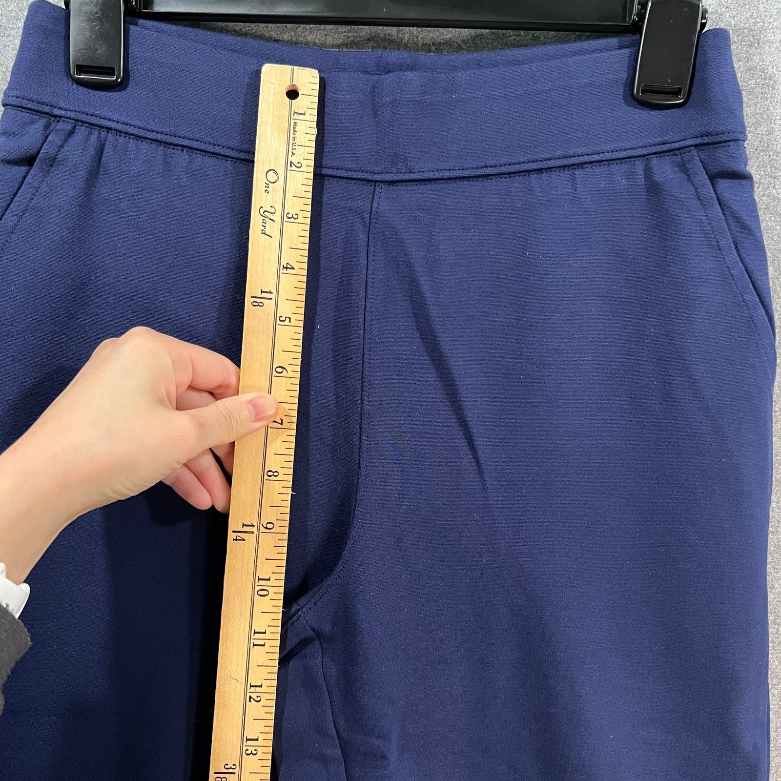 Other Denim & Co. Ponte Lightly Bootcut Pull On Pant Navy, X-Small Size 24" / US 00 / IT 34 - 8 Thumbnail