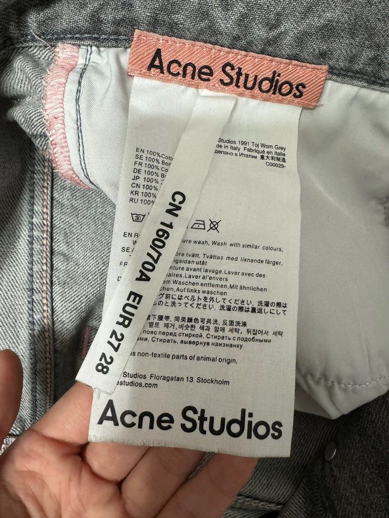Acne Studios acne studios grey jeans 2504-Nextarrow Size US 27 - 5 Thumbnail