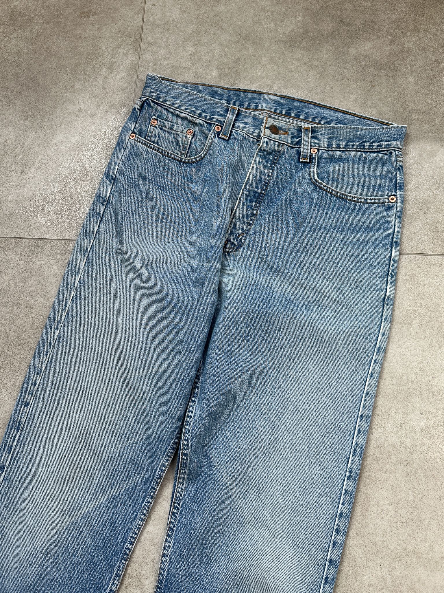Levi's Vintage Levis 615 Blue Denim Jeans Size US 34 / EU 50 - 3 Thumbnail