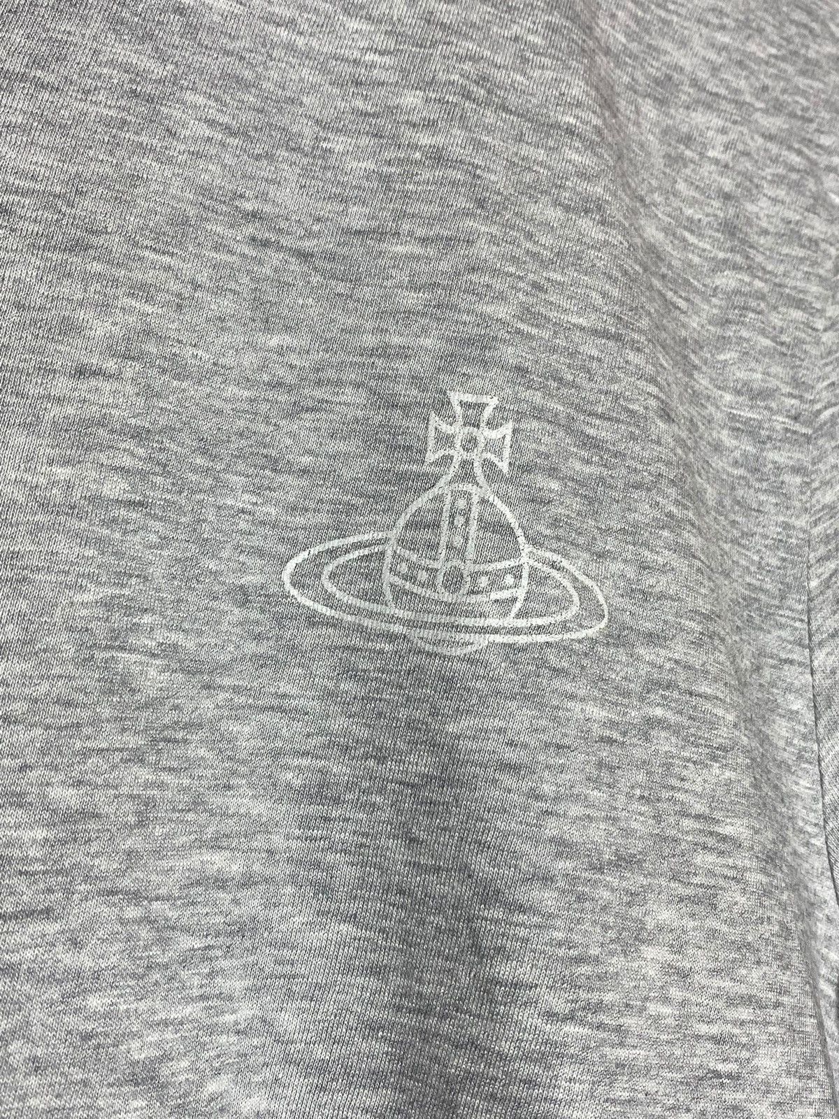 Vivienne Westwood 🔥 VIVIENNE WESTWOOD ORB GREY TEE MINIMAL DESIGNER VIBES Size US M / EU 48-50 / 2 - 3 Thumbnail