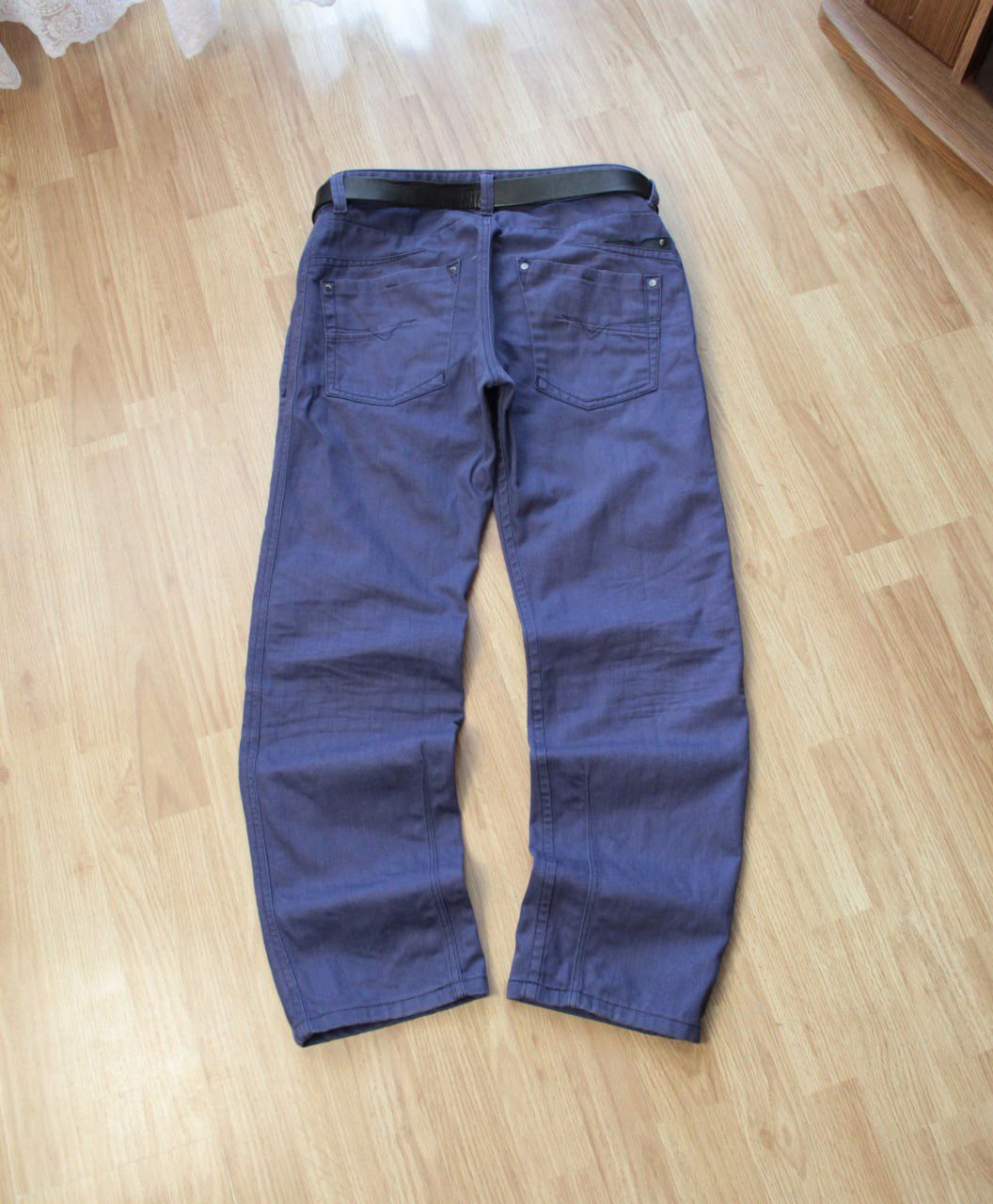 Diesel 🔥 Vintage Diesel Darron Purple Denim Pants Jeans Trousers Size US 34 / EU 50 - 1 Thumbnail