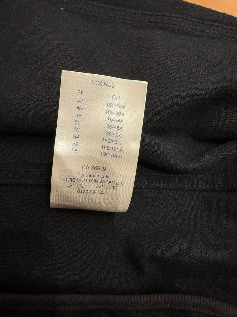 Louis Vuitton Louis Vuitton Black denim jacket Size US L / EU 52-54 / 3 - 9 Thumbnail