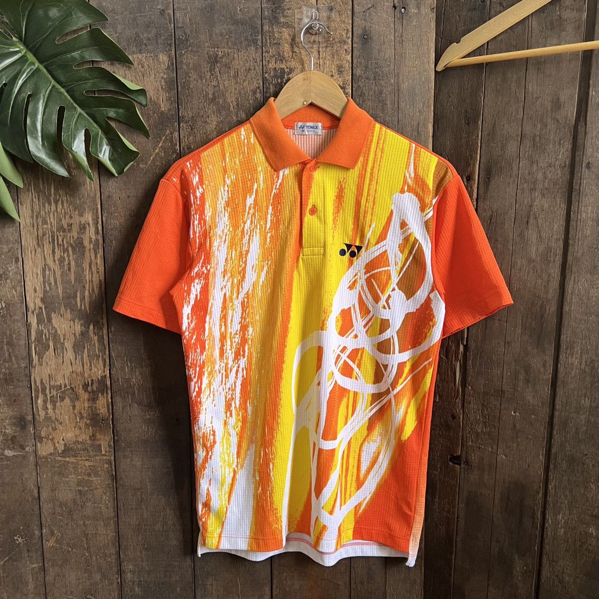 Vintage Vintage 90’s Yonex Badminton Shirt Size US M / EU 48-50 / 2 - 1 Thumbnail
