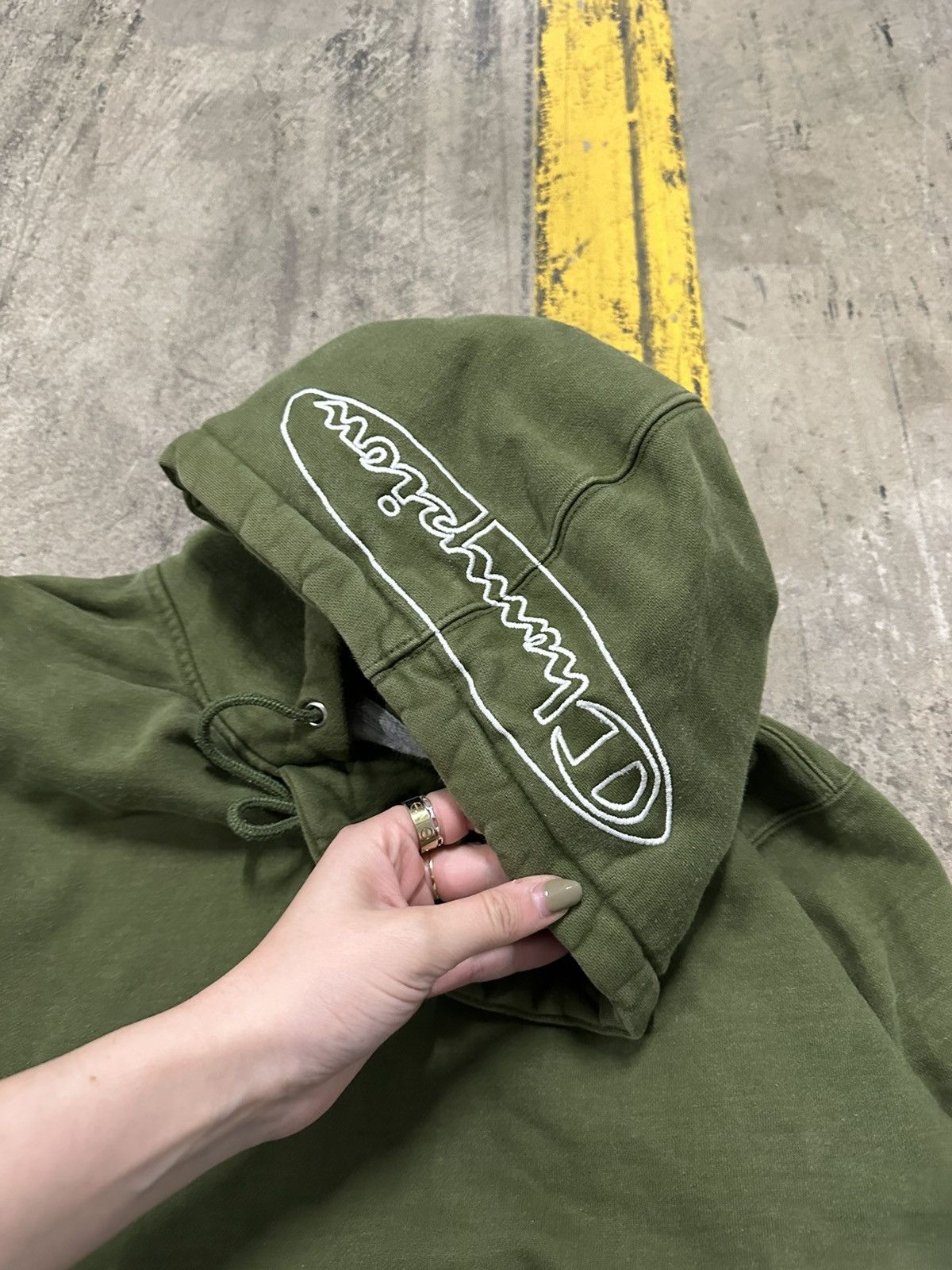 Champion Champion x supreme hoodie Size US L / EU 52-54 / 3 - 5 Thumbnail