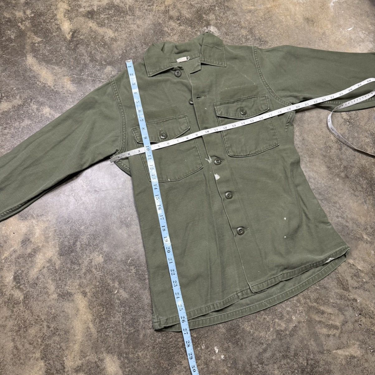 Vintage vintage green OG 107 US navy button up shirt Size US M / EU 48-50 / 2 - 6 Thumbnail