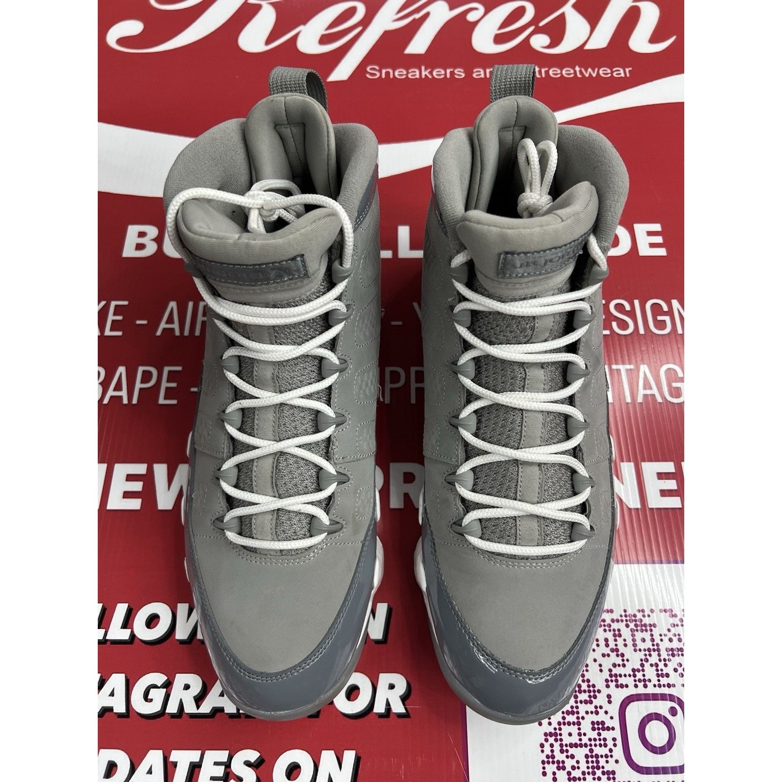 Jordan Brand Air Jordan 9 Retro Cool Grey (2025) Size 11 (HV4794-011) Size US 11 / EU 44 - 4 Thumbnail