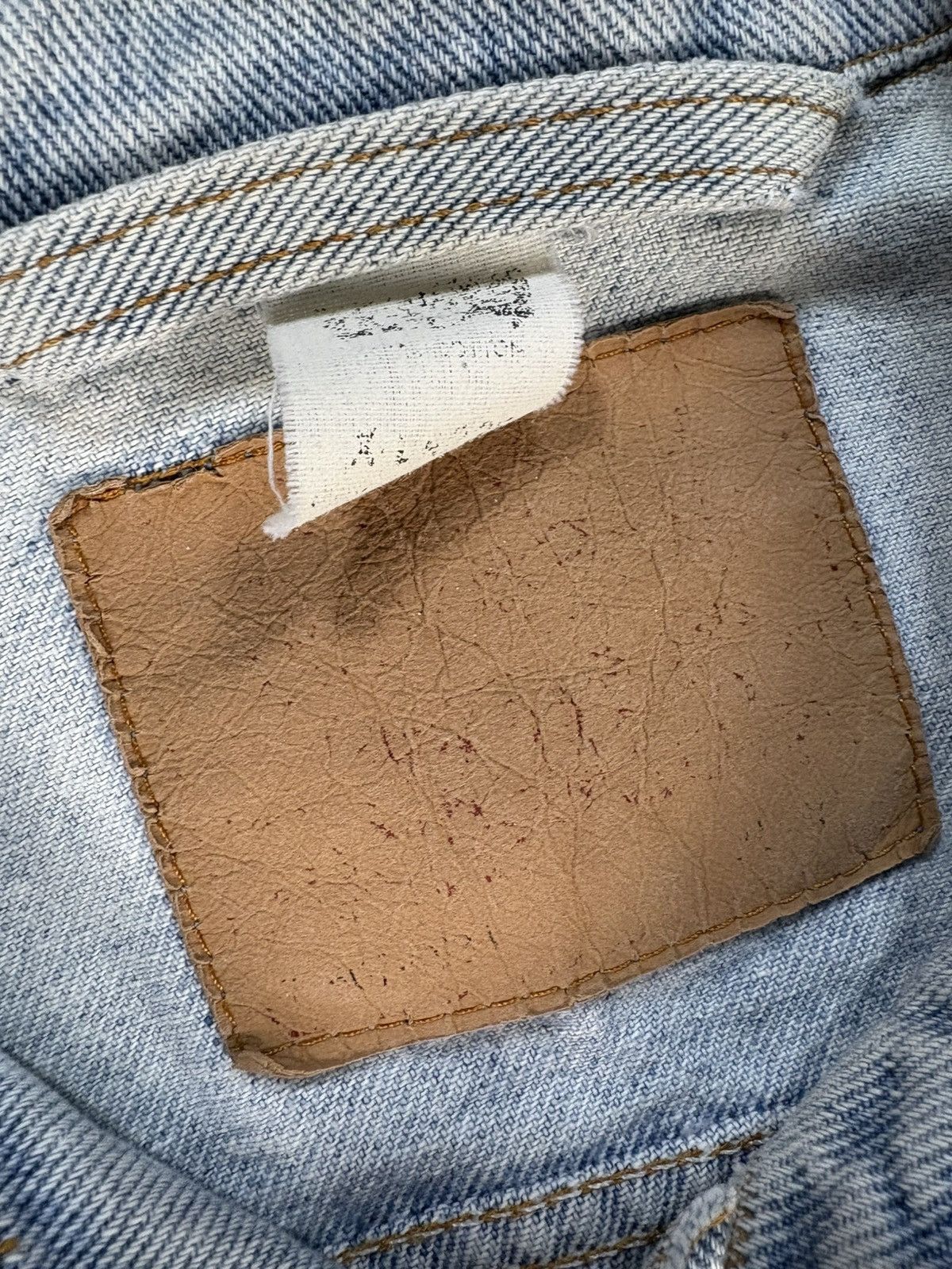 Levi's × Levi's Vintage Clothing × Vintage 1995 Levi Jean Denim Jacket Size US XL / EU 56 / 4 - 5 Thumbnail