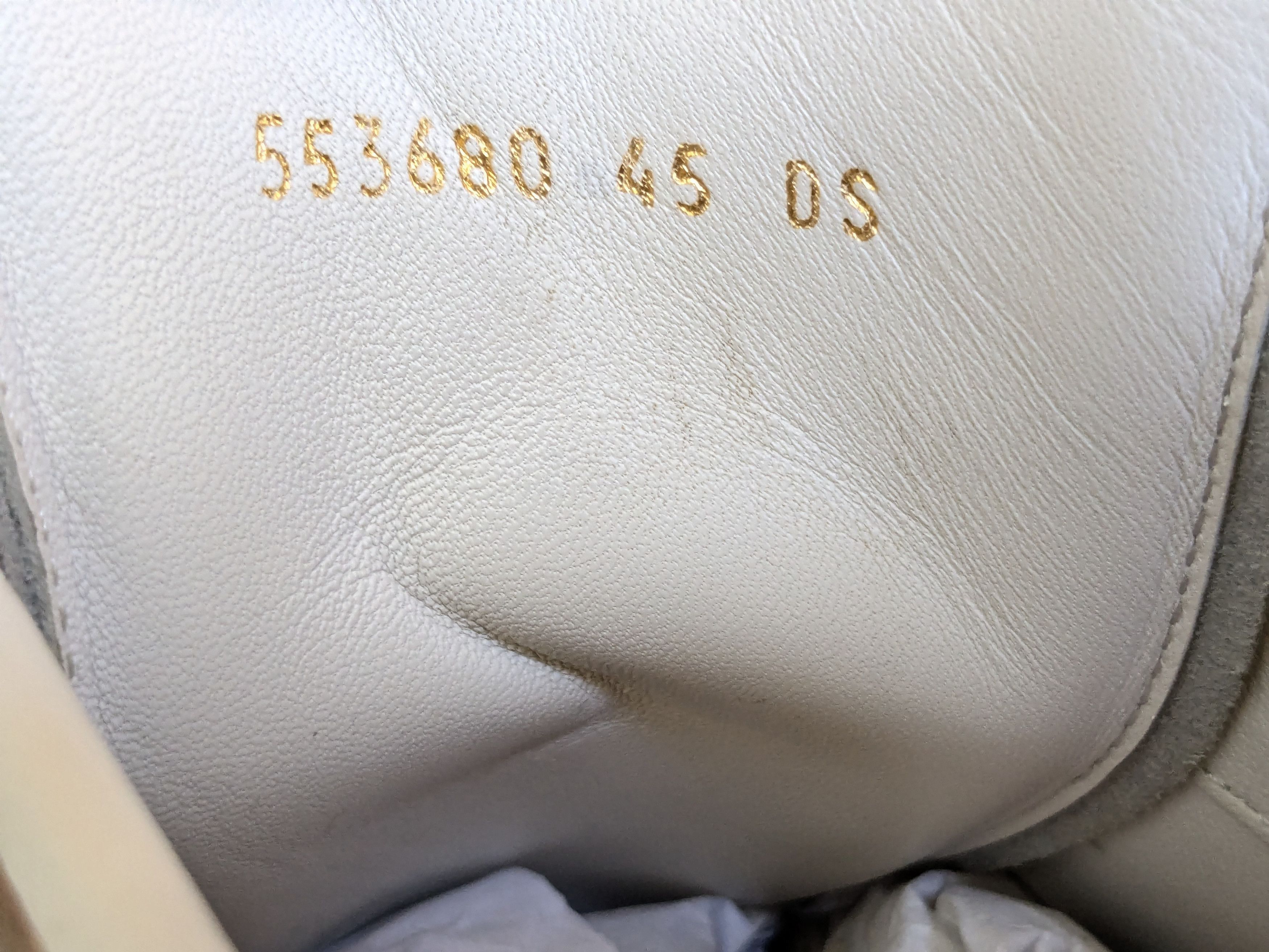 Alexander McQueen Alexander McQueen Oversized Larry Sneakers White Gold 12 45 Size US 12 / EU 45 - 7 Thumbnail