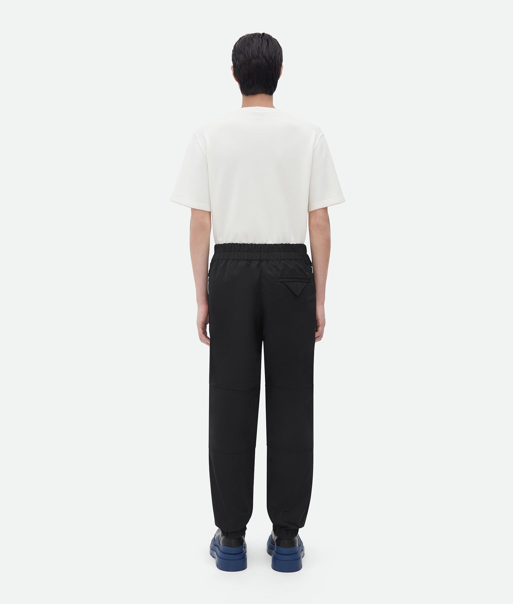 Bottega Veneta o1n1vont1224 Zipped Nylon Pants in Black Size US 28 / EU 44 - 3 Thumbnail