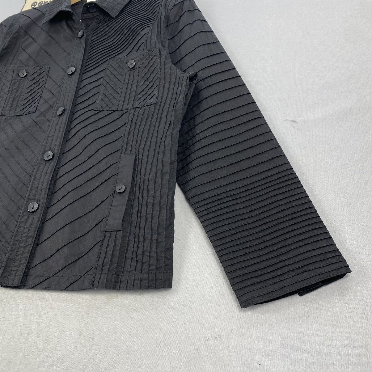 Japanese Brand Vintage 90’s Lascolinas Rare Design Button Up Size S / US 4 / IT 40 - 3 Thumbnail