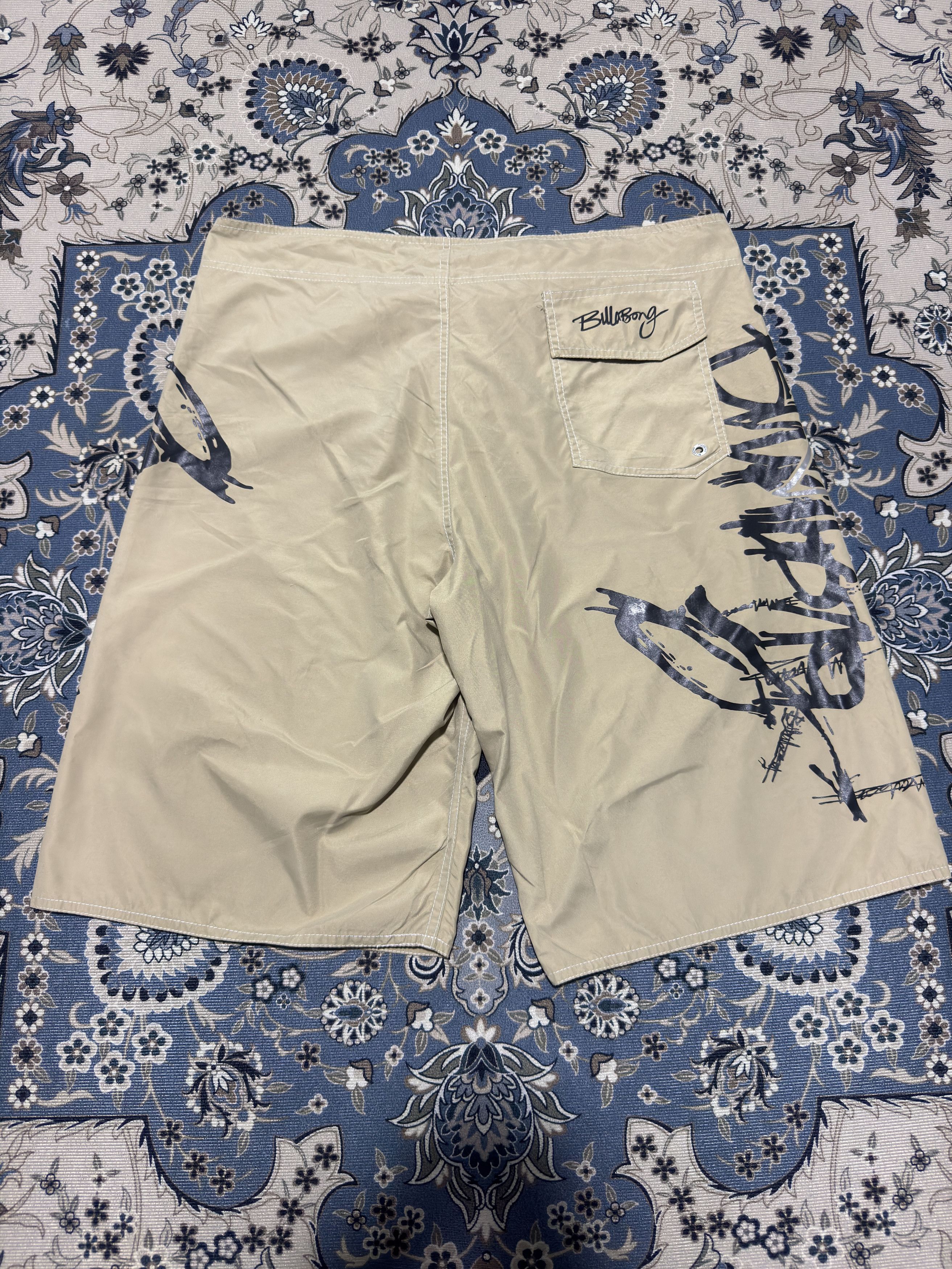 Billabong × Vintage Vintage Billabong Swimming Trunk Surfskate Size US 38 / EU 54 - 2 Thumbnail