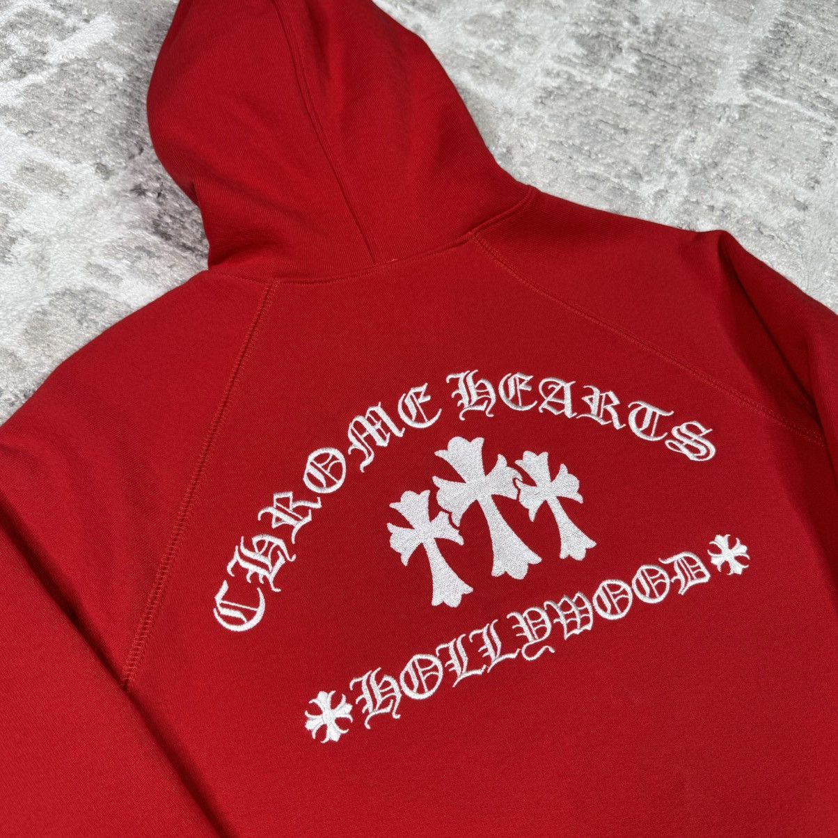 Chrome Hearts King taco triple cross embroidered zip up hoodie Size US M / EU 48-50 / 2 - 12 Thumbnail