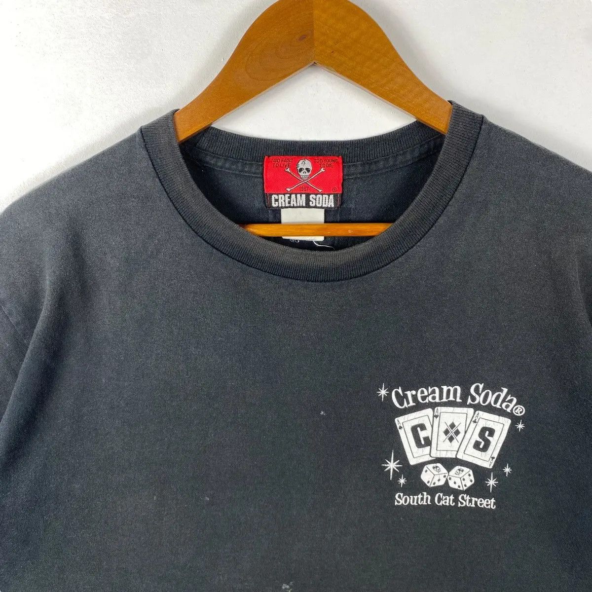 Japanese Brand Vintage 00's CREAM SODA South Cat Street Life Is Gamble Size US M / EU 48-50 / 2 - 2 Thumbnail