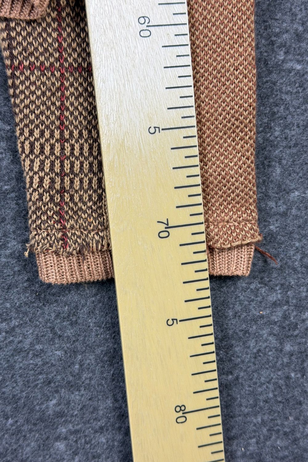 Polo Ralph Lauren ss05 Ralph Lauren Patchwork Tweed Cardigan – Early 2000s Size US L / EU 52-54 / 3 - 14 Thumbnail