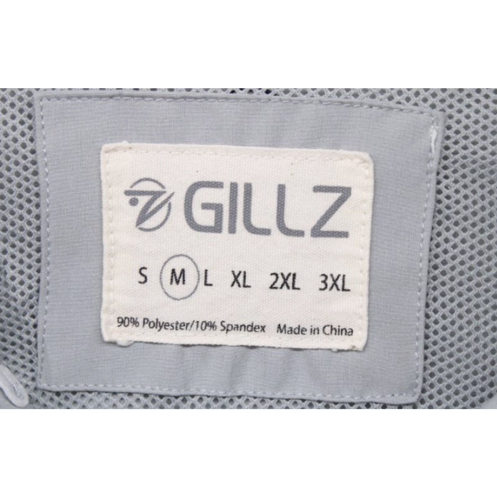 Vintage Gillz Fishing Tech Shirt Mens M Gray Vented Short Sleeve Button-Up Casual Shirt Size US M / EU 48-50 / 2 - 5 Thumbnail