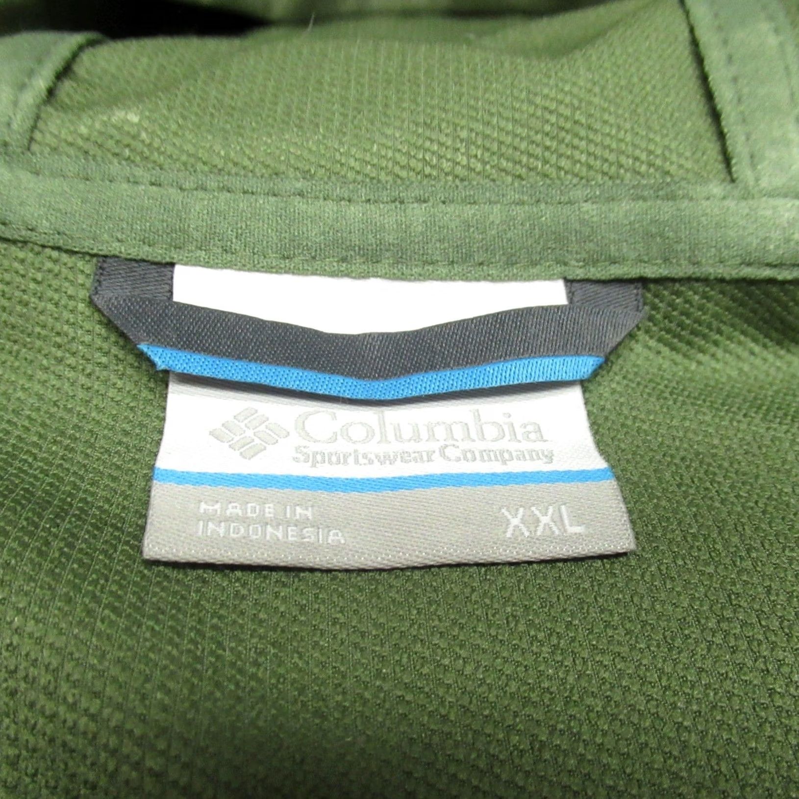 Rains Columbia Glennaker Jacket Men XXL Green Softshell Lined Full Zip Outdoor Rain Wind Size US XXL / EU 58 / 5 - 4 Thumbnail