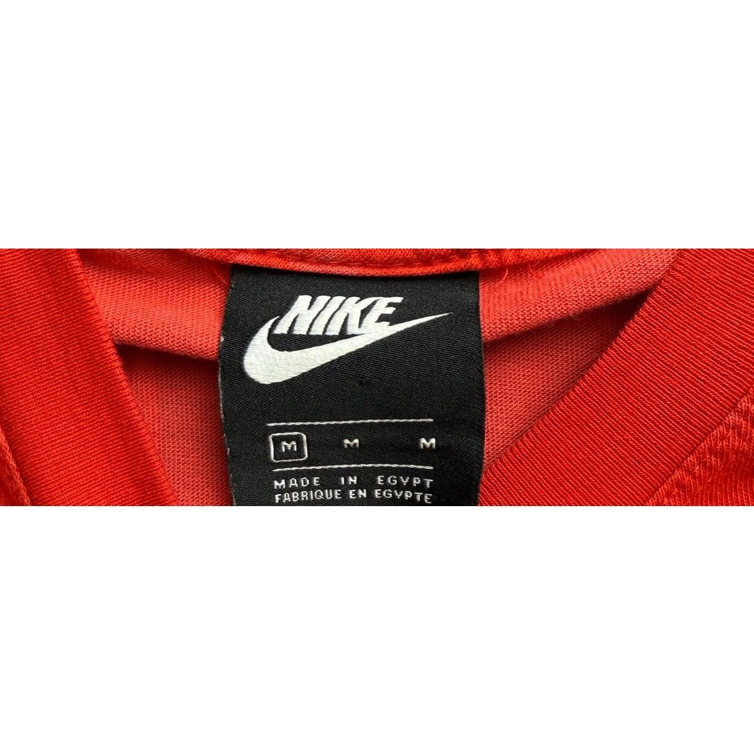 Nike Nike Red Cropped T-Shirt - Size M - Great Condition! Size M / US 6-8 / IT 42-44 - 2 Thumbnail